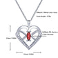 nfinity Butterfly Heart Necklace for Women – 14K White Gold Plated Pendant with 5A Cubic Zirconia, Elegant Love Jewelry Gift for Her