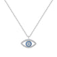 s925 Sterling Silver Eye Necklace
