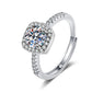 Elegant Moissan Ring