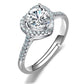 Elegant Moissan Ring
