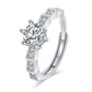Elegant Moissan Ring