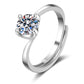 Elegant Moissan Ring