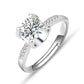 Elegant Moissan Ring