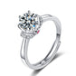 Elegant Moissan Ring