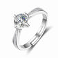 Elegant Moissan Ring