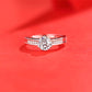 Elegant Moissan Ring