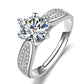 Elegant Moissan Ring