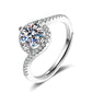 Elegant Moissan Ring