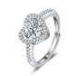 Elegant Moissan Ring