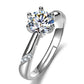 Elegant Moissan Ring