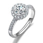 Elegant Moissan Ring