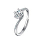 Elegant Moissan Ring