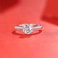 Elegant Moissan Ring