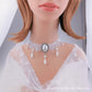 Multi-layer Crystal Lace Necklace