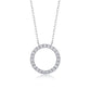 Top-quality Moissanite  Silver Pendant Necklace S925