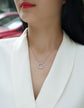 Top-quality Moissanite  Silver Pendant Necklace S925