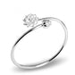 Snow Lotus Silver Bracelet