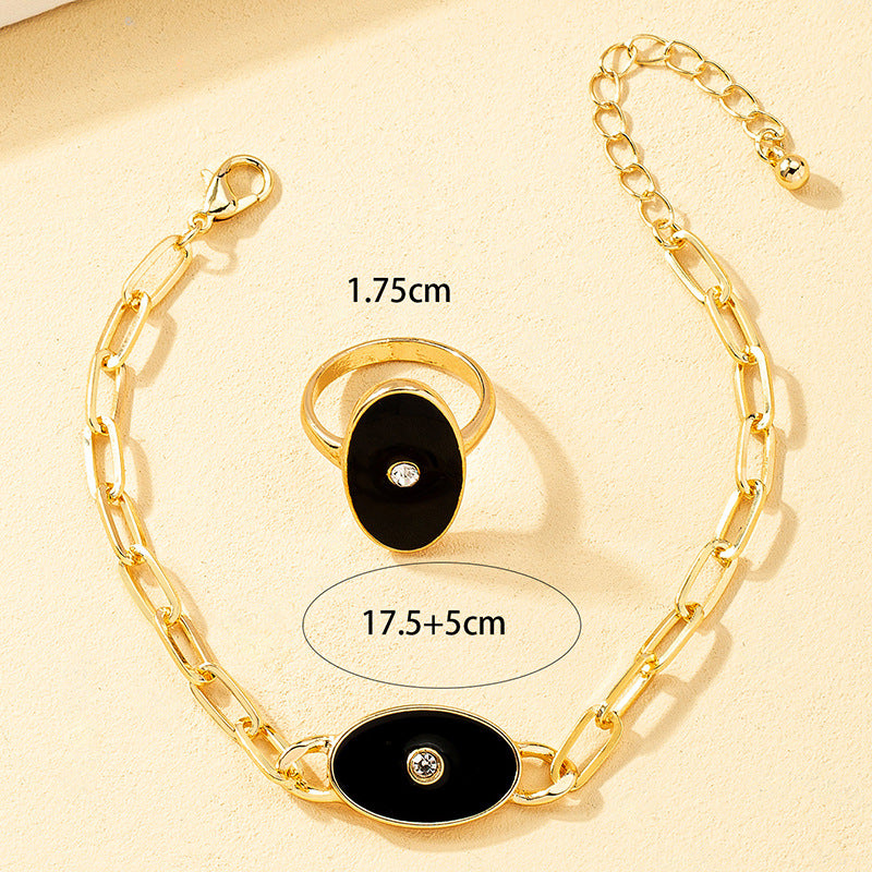 rose flower jewelry set