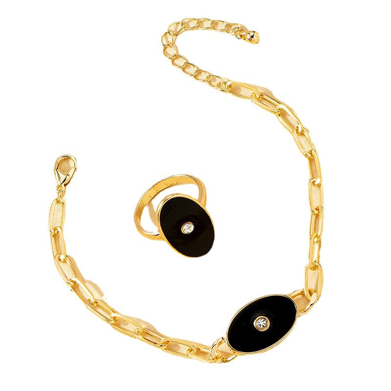 rose flower jewelry set