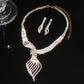 High-grade Fashion  Jewelry Suit