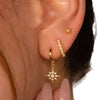 Eight-Pointed Star 3-Piece Earring Set