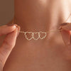 Minimal Heart Name Necklace
