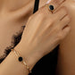 rose flower jewelry set
