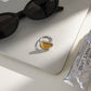 Jeding ColorBlock Ring Titanium Steel Jewelry