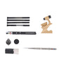 Diamond Identification Tool Set – Professional diamond tester kit with magnifier, tweezers and inspection tools.