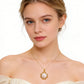 sun necklace for women