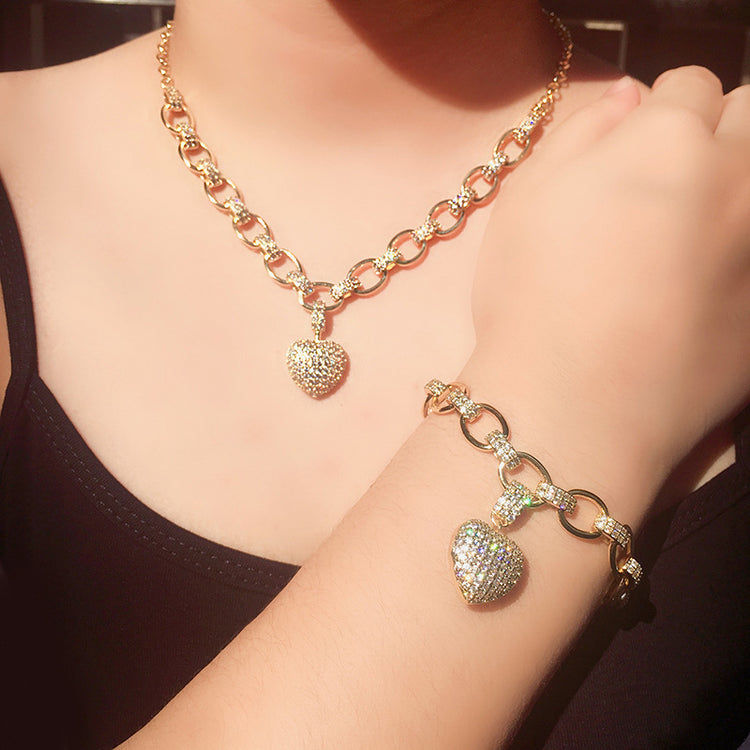 heart shaped necklace