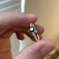 Sweet Style Black Zircon Ring