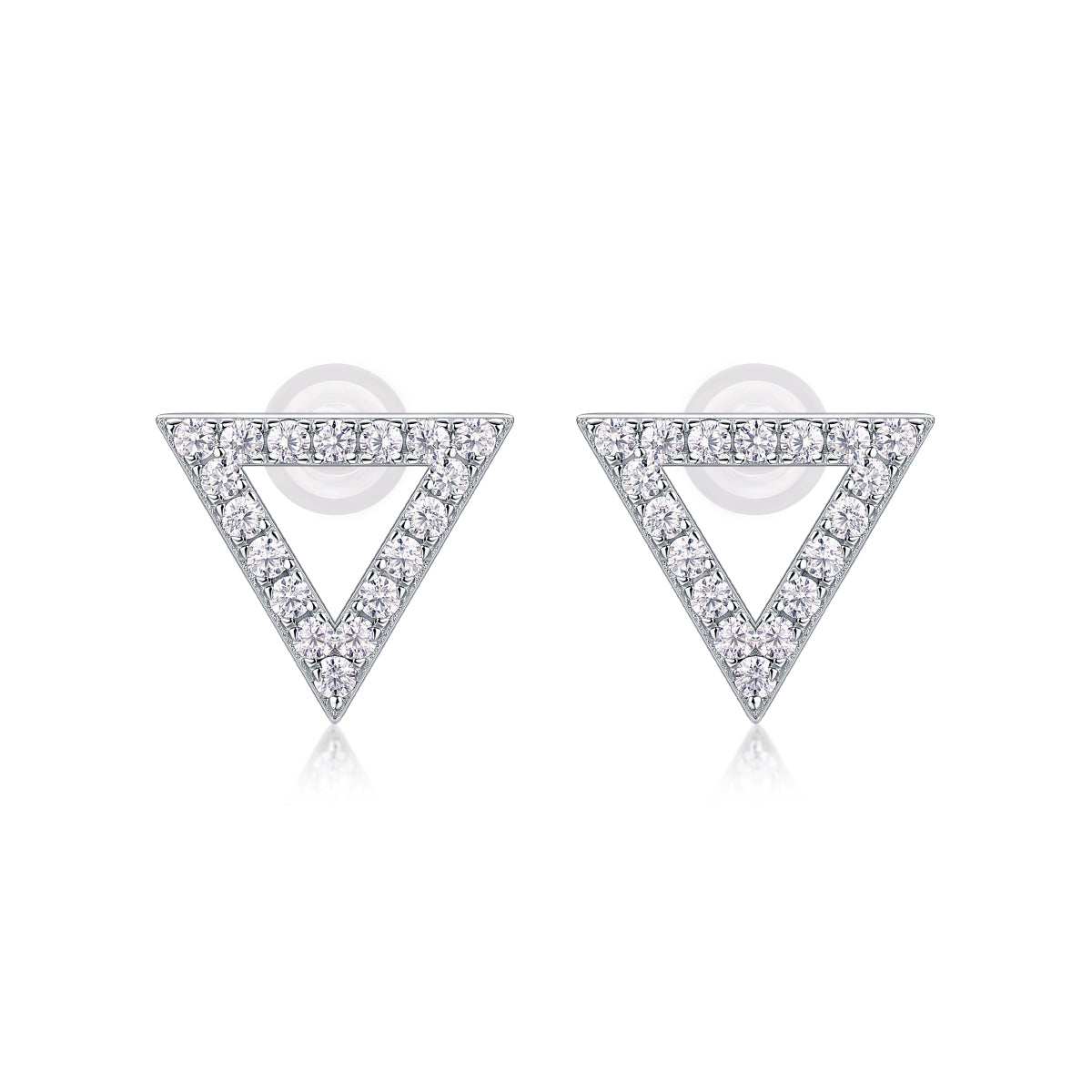 moissanite earrings set