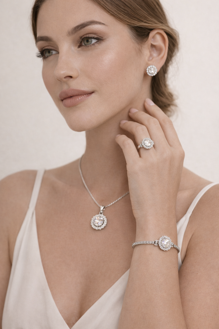vintage coin jewelry set