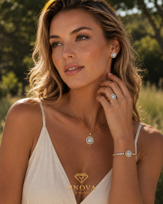 vintage coin jewelry set – Gold & Silver