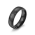 Titanium ring- Black