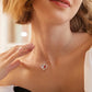 S925 silver heart necklace