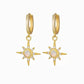 Eight-Pointed Star 3-Piece Earring Set