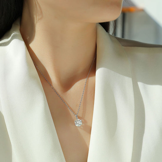 Timeless Moissanite Fringe Necklace