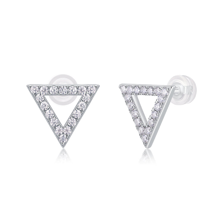 moissanite earrings set