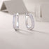 heart moissanite earrings