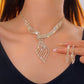 High-grade Fashion  Jewelry Suit