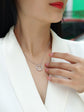 Top-quality Moissanite  Silver Pendant Necklace S925