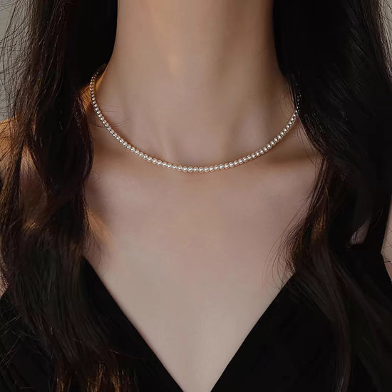 Luxury Niche Pearl Collarbone Chain