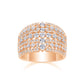 Ballet Of Time - A Wedding Ring Set With Top-quality Moissanite S925, Silver And Platinum-plated. The Ring Can Be Tested With A Diamond Pen In Gold And Rose Gold