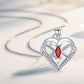 nfinity Butterfly Heart Necklace for Women – 14K White Gold Plated Pendant with 5A Cubic Zirconia, Elegant Love Jewelry Gift for Her.