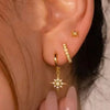 Eight-Pointed Star 3-Piece Earring Set
