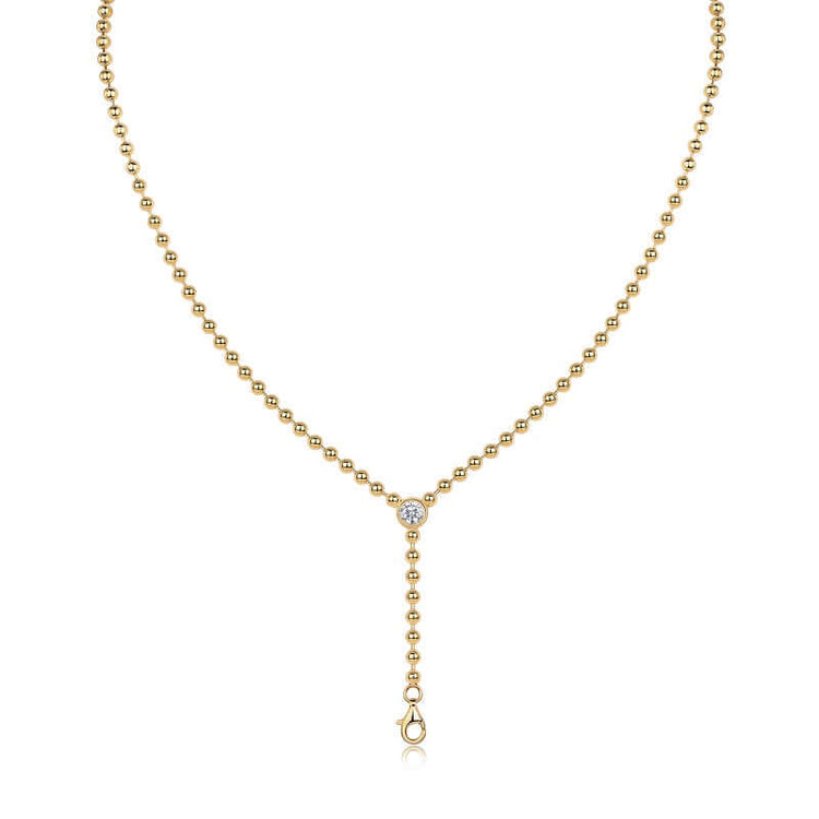 0.5 Carat Moissanite Necklace Pendant for Women – S925 Sterling Silver Gold Plated Diamond-Look Jewelry, Luxury Fashion Necklace Gift