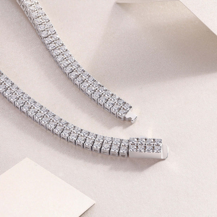 Light And Shadow Around The Wrist - Set With Top Quality Morganite On S925 Silver Electroplated Platinum Hand Chain Diamond Jewelry Bracelet Luxury Fashion Jewelry.