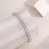 Light And Shadow Around The Wrist - Set With Top Quality Morganite On S925 Silver Electroplated Platinum Hand Chain Diamond Jewelry Bracelet Luxury Fashion Jewelry
